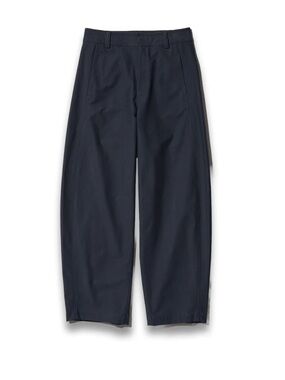 Uniqlo Jersey Barrel Pants in Navy